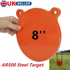 AR500 Steel Targets 8'' Gong