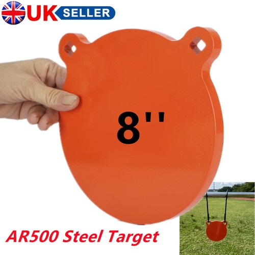 Ar500 steel targets gong - targets, 8''