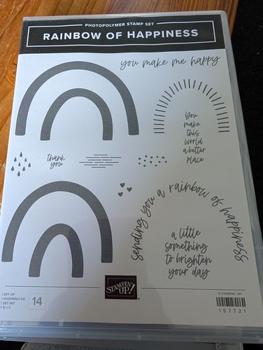 Used stampin rainbow of - rainbow,