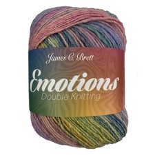 James C Brett EMOTIONS DK Yarn 150g