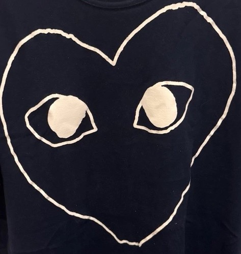 Comme des garcons play navy - garcons,