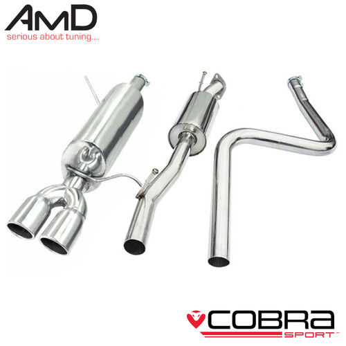 Cobra fiesta mk7 exhaust zetec - fiesta,