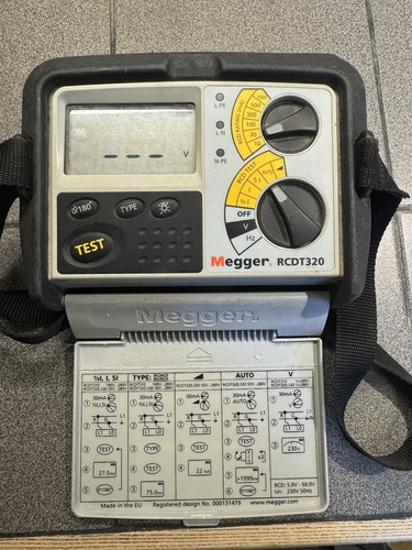 Megger rcd tester - megger,