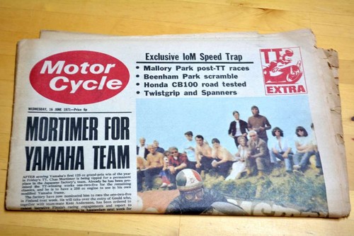 Motor cycle june 1971 - motor, 16,