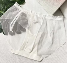 Woman’s CD TV White knickers