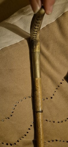 Vintage bone handle - handle, long