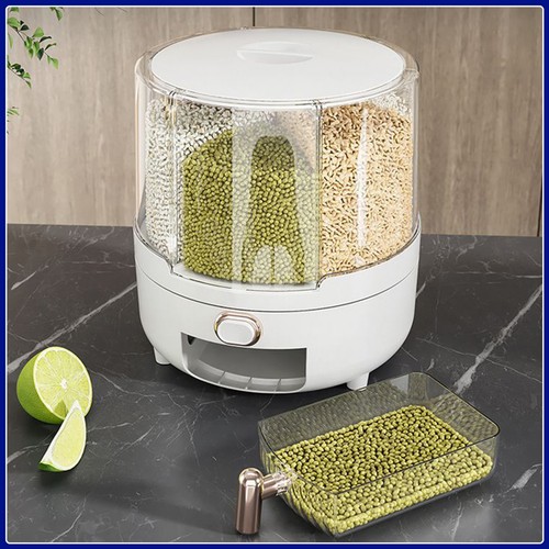 Grid rice dispenser - 6-grid, 360°