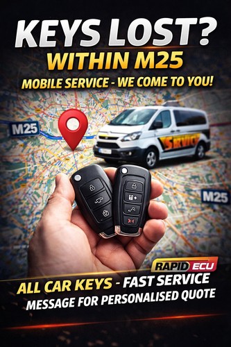Car keys lost service - service, m25