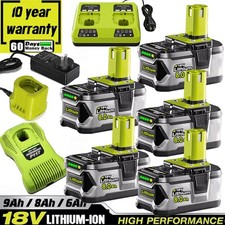 8AH 12AH For Ryobi One+ Plus