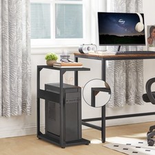 PC Stand Computer Tower PC Tower Stand pc Trolley on Lockable Castor Wheels