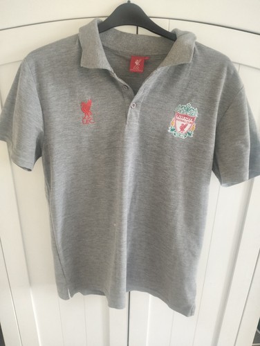 Liverpool grey polo shirt - liverpool, fc