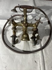 Vintage Brass Bath Mixer Taps