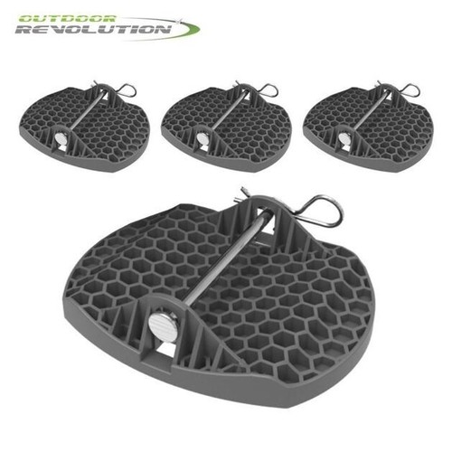 Caravan jack pads metal pin - jack,