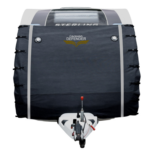 Caravan defender front towing - caravan,