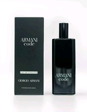 Giorgio Armani Code Pour Homme Eau De Toilette 15ml Travel Spray Men. New&Sealed