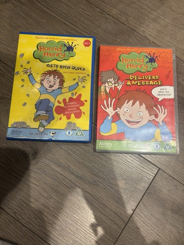 Horrid henry dvds - horrid,