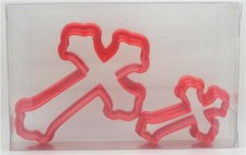 Cross Cookie Cutter Set of 2