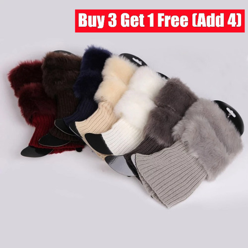 Ladies short leg warmers - short,