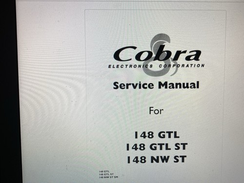 Cobra 148gtl service - 148gtl,