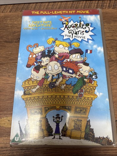 Rugrats paris vhs - vhs, (2000)