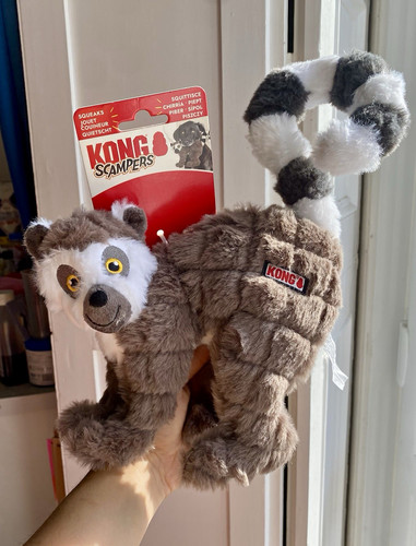 Kong scampers plush ring - kong,