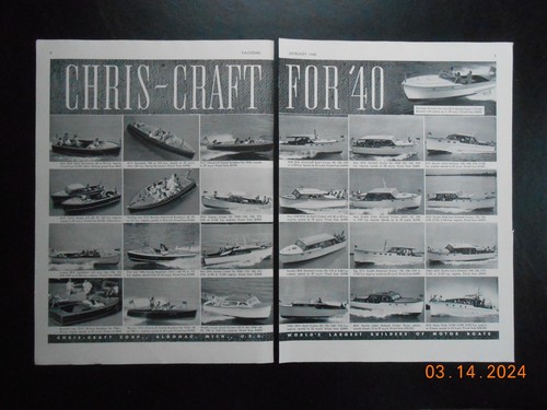 1940 chris craft - chris-craft, 24