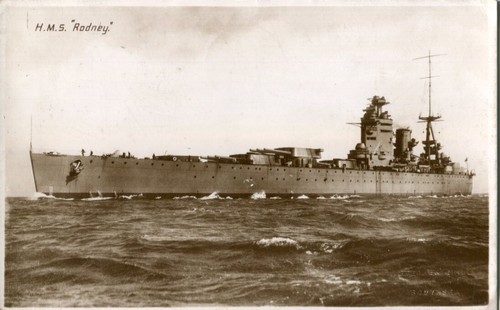 Hms rodney battleship - rodney,