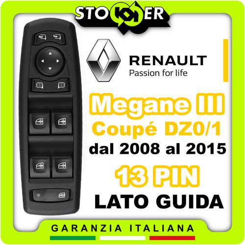 Window regulator switch mirror