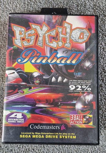 Psycho pinball mega drive - pinball,