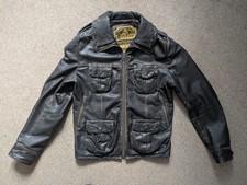 Mens Superdry® Leather Jacket