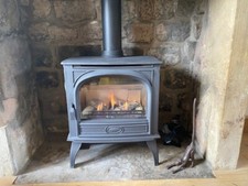 Dovre 425 Gas Stove, Conventional Flue, Remote Handset, Flue Pipe and Regs Plate