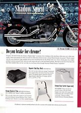Genuine Honda Accessories Catalog 1997-2001 VT1100 Shadow Spirit 1100