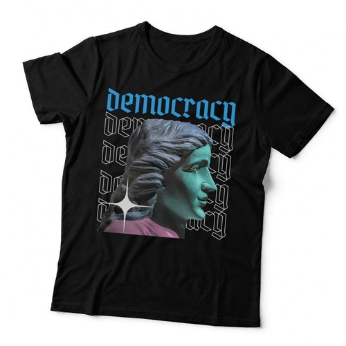 Democracy shirt design - democracy, t