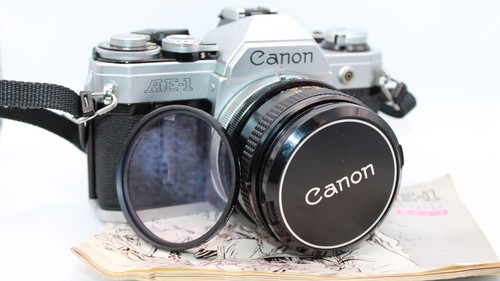 Canon 35mm film - ae-1, camera