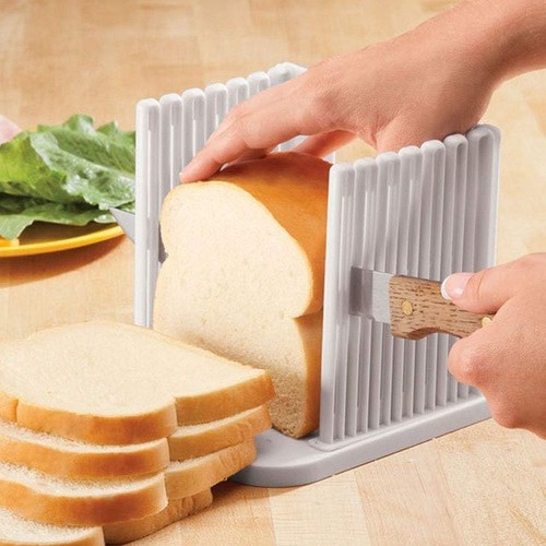Foldable bread slicer - bread,