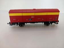 Hornby R6265 ZXA Van Bogie Wagon KDC 210280 in NSE Satlink Red & Yellow Livery