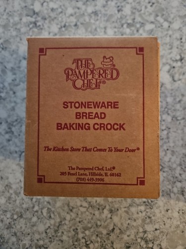 Pampered chef stoneware bread - pampered,