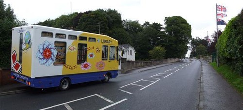 Photo 6x4 mobile library omagh - mobile,