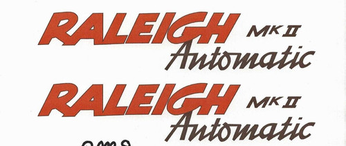 Pair raleigh rm8 automatic - pair,