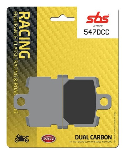 Sbs 547dcc brake pads anterior - sbs,