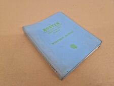 AUSTIN A40,A50, A55, A55 1/2 TON VAN FACTORY ORIGINAL WORKSHOP MANUAL (AKD1012A)