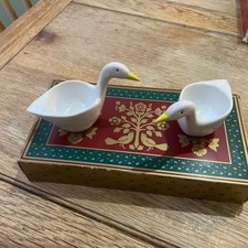 Vintage. Avon White Geese