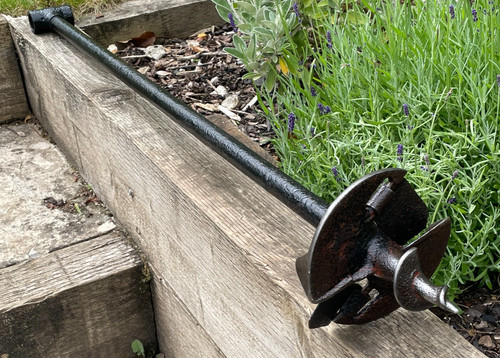 Vintage garden handle monkey - vintage,