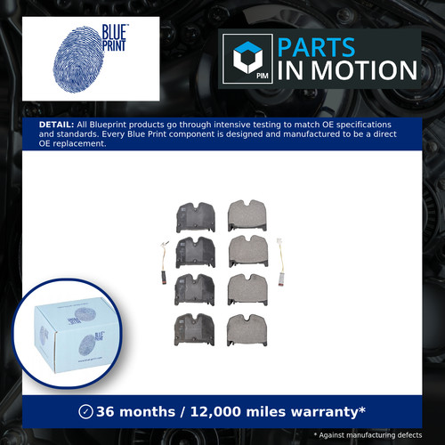 Brake pads set fits mercedes - brake,