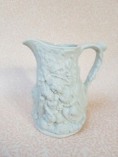 PORTMERION PARIAN white porcelain cream JUG Sleeping Children vines matt 11cm