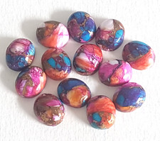 Pink Oyster Copper Turquoise