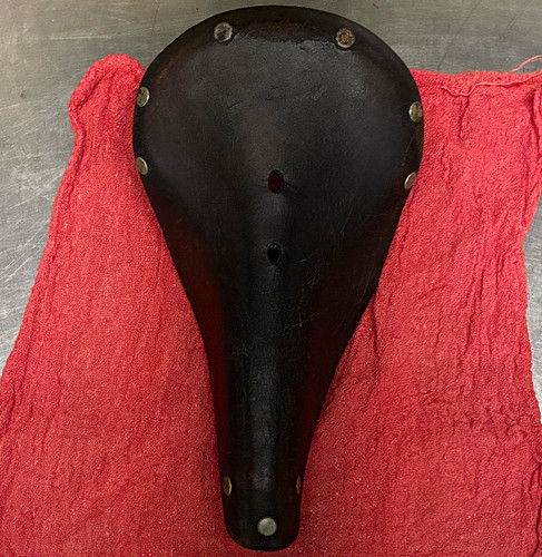 Ideale leather saddle made - 80,