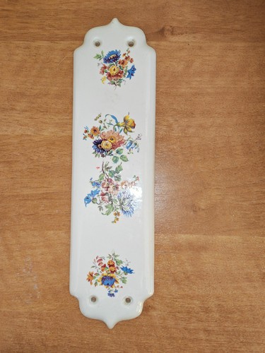 Ceramic door finger plate - door,