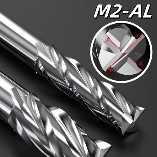 Hss flute end - mill, slot