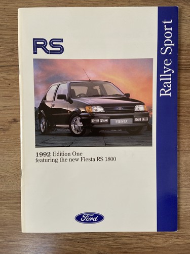 Ford rallye sport - rallye, edition